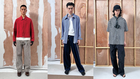 SIMPLE PROJECT SS25 º2 Subtle Ethnic Details & Surprising Textures