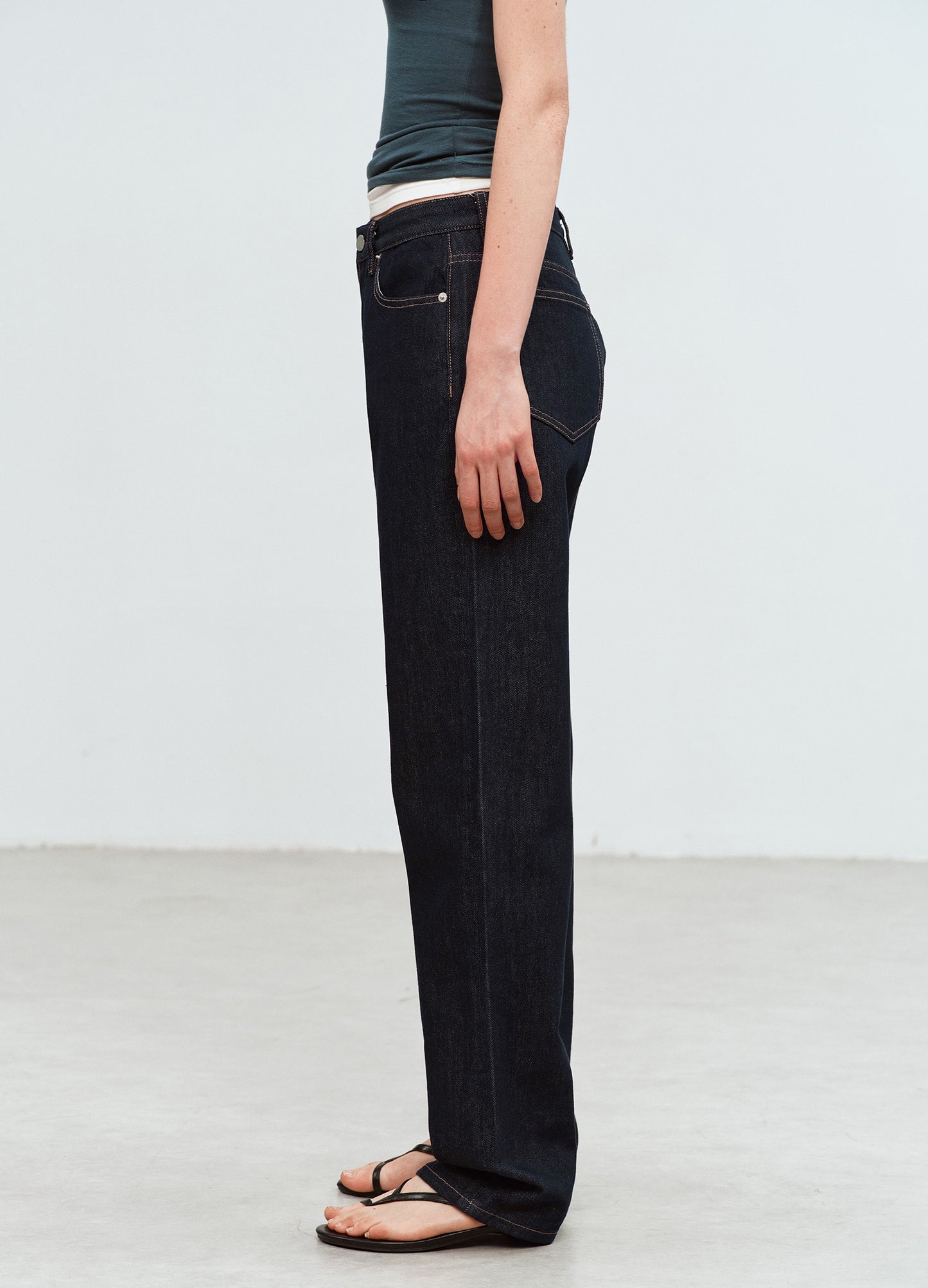 Tapered Raw Denims
