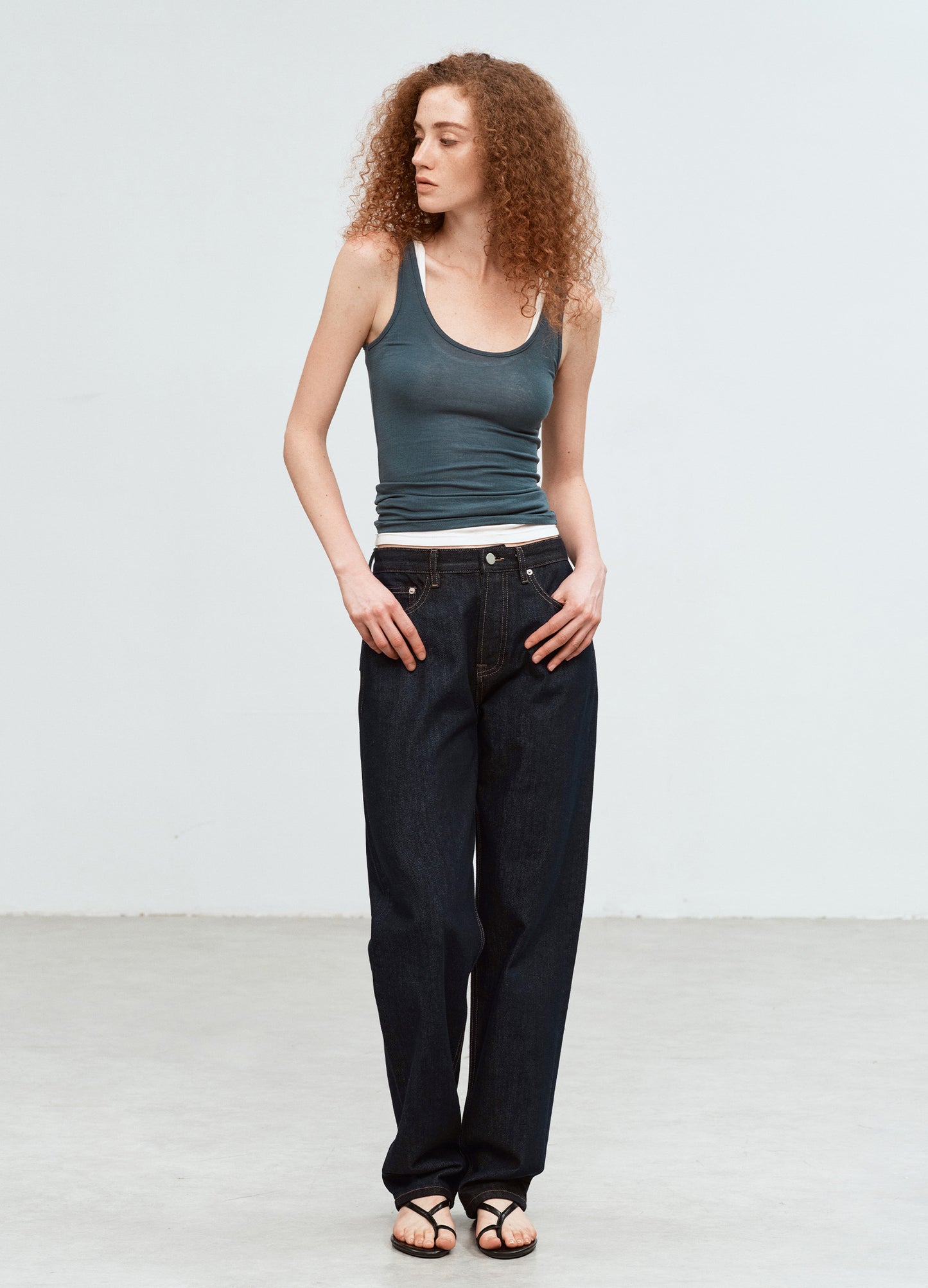 Tapered Raw Denims