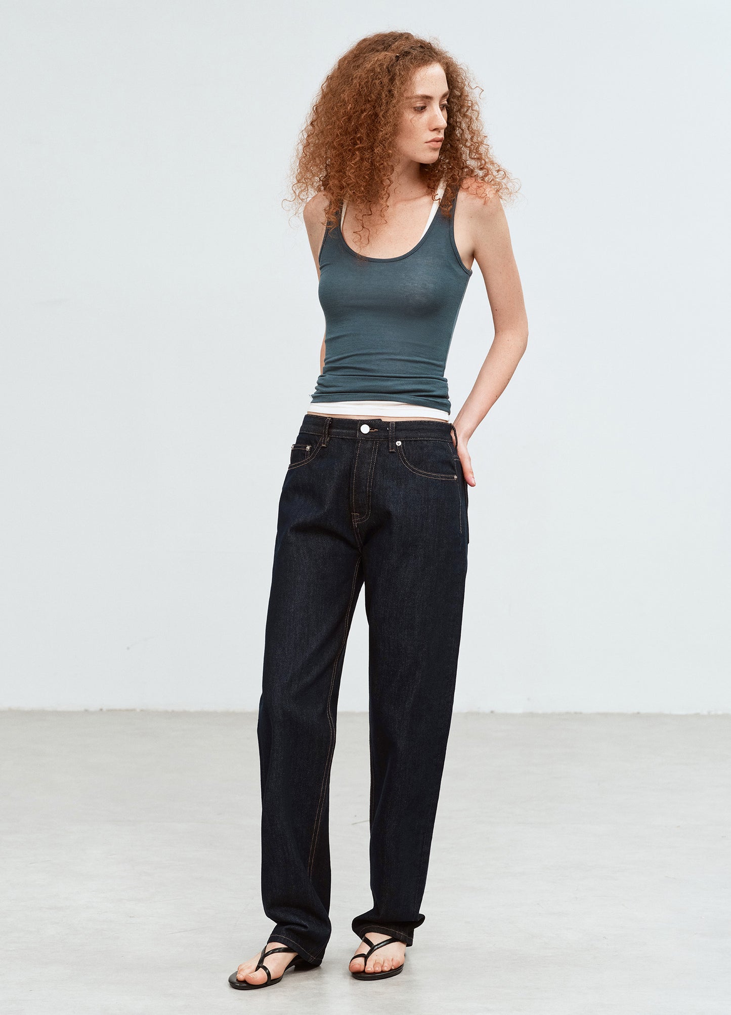 Tapered Raw Denims