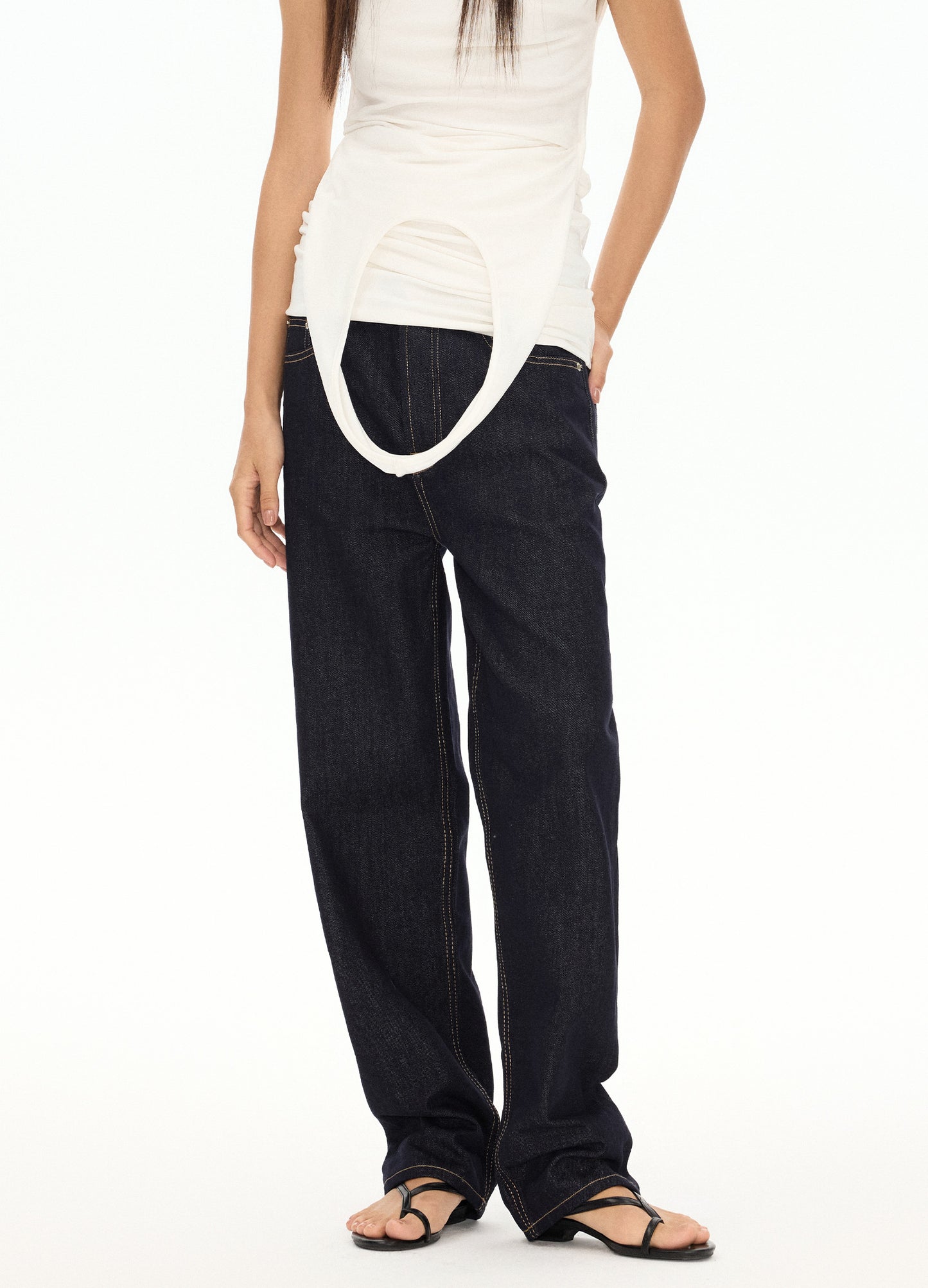 Tapered Raw Denims