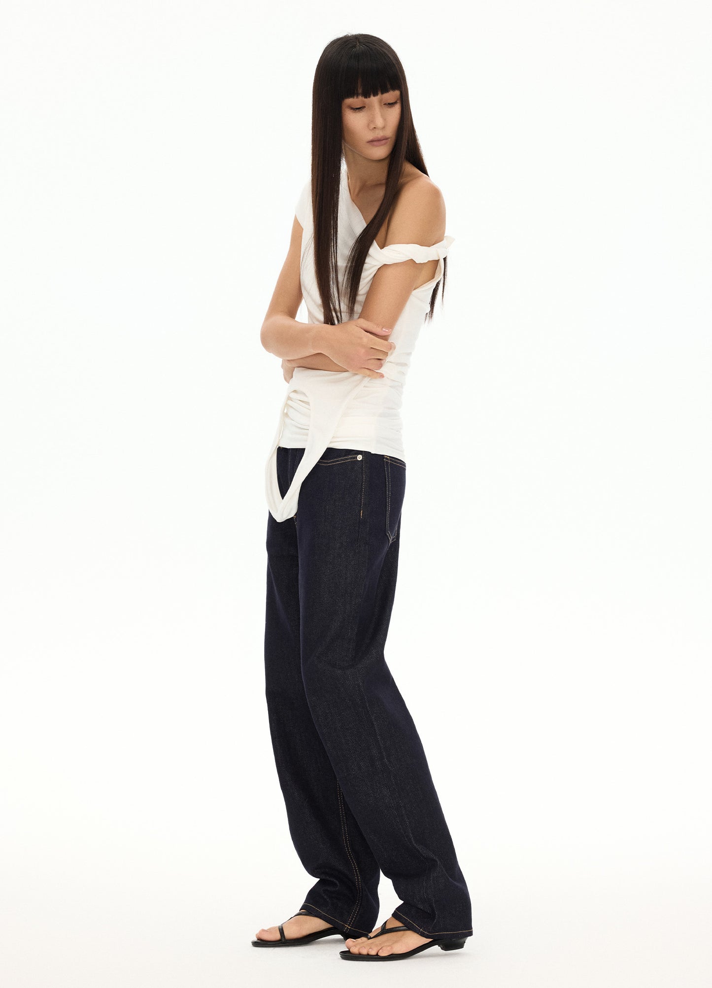 Tapered Raw Denims