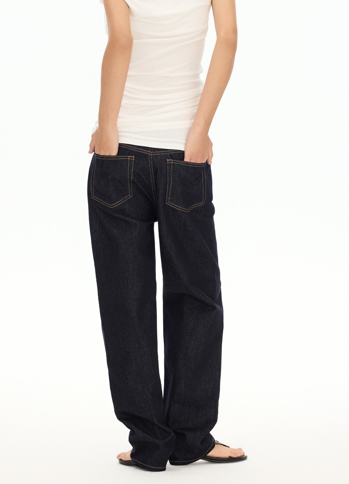 Tapered Raw Denims