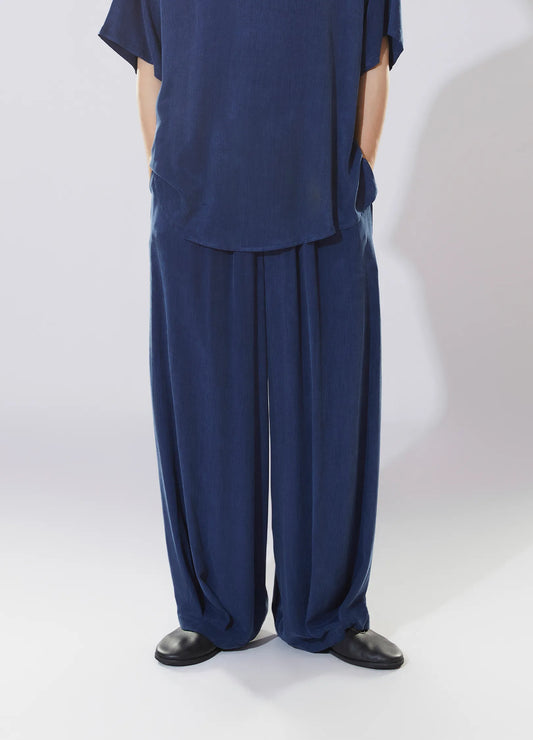 Air Textured Wide Trousers