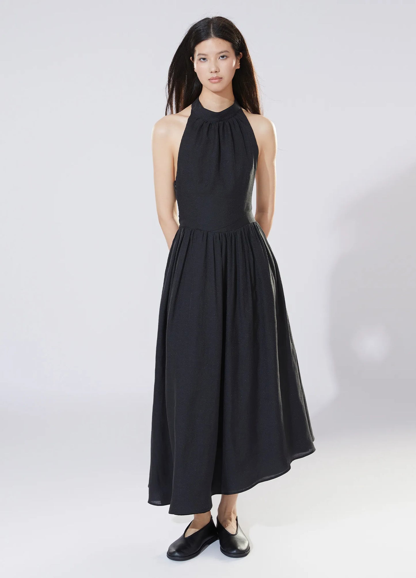 Backless Light Dress