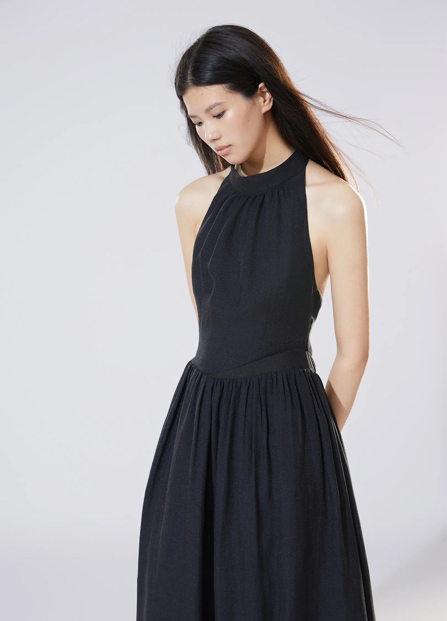 Backless Light Dress