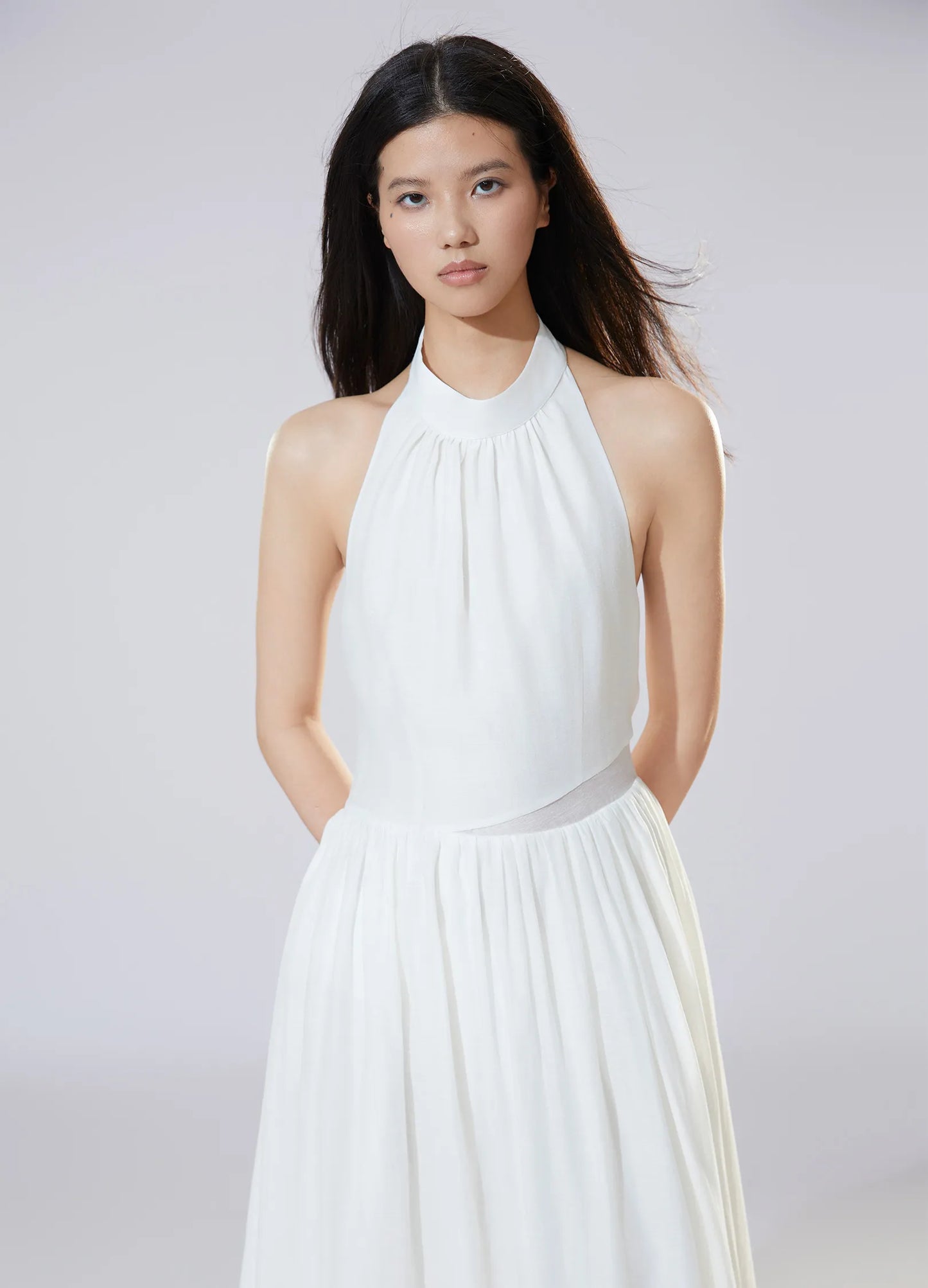 Backless Light Dress