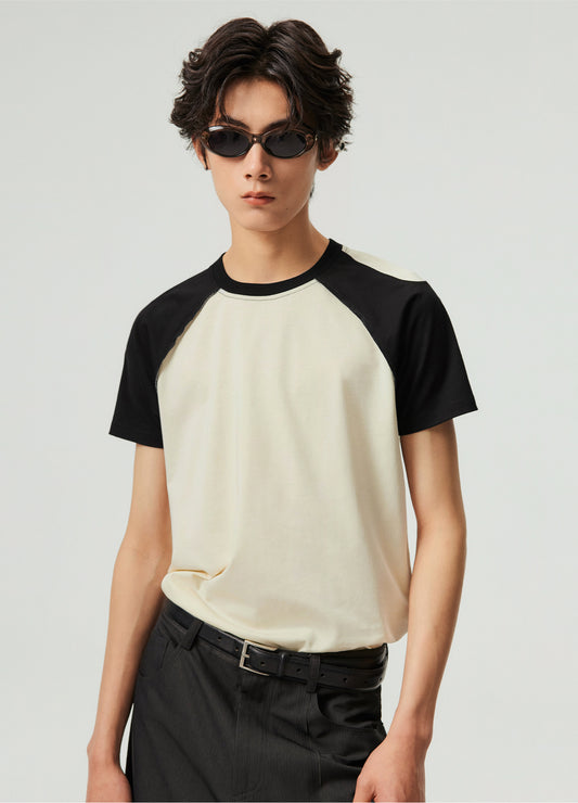 Contrast Sleeve Tee