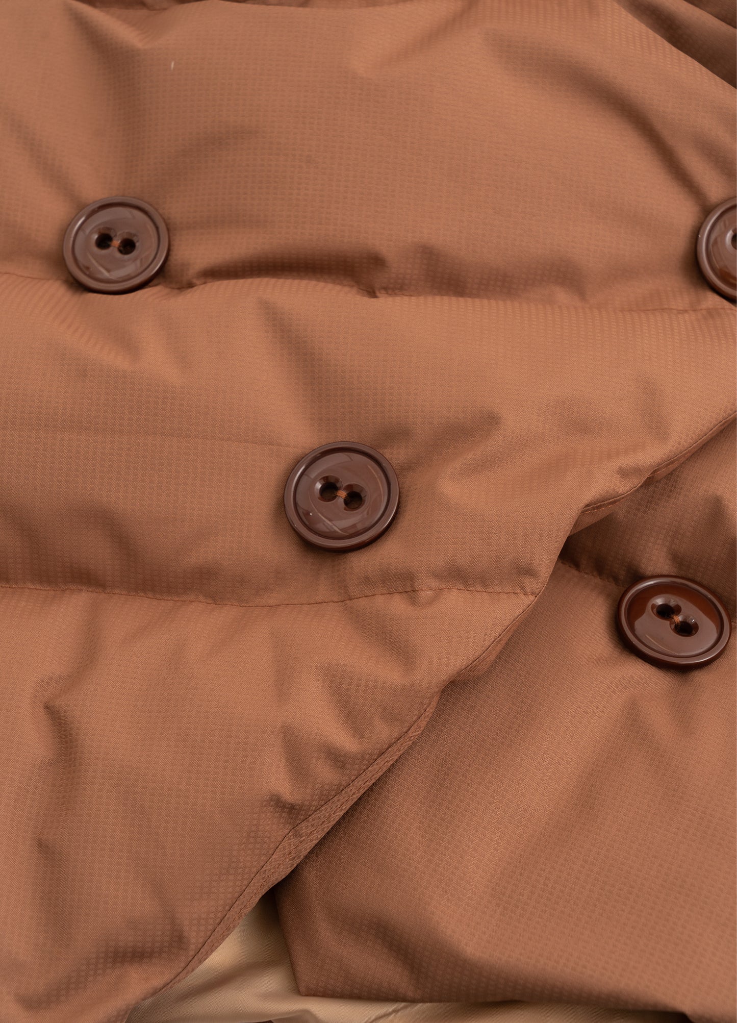 Cropped Oval Down Jacket