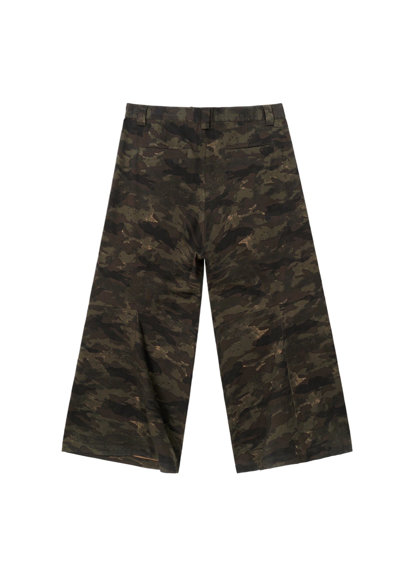 Camo Darted Trousers