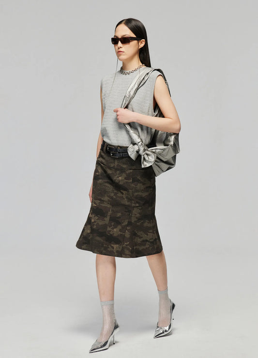 Camo Half Skirt