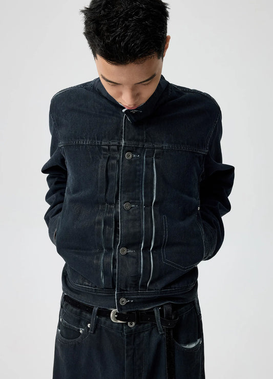 Coated Denim Jacket