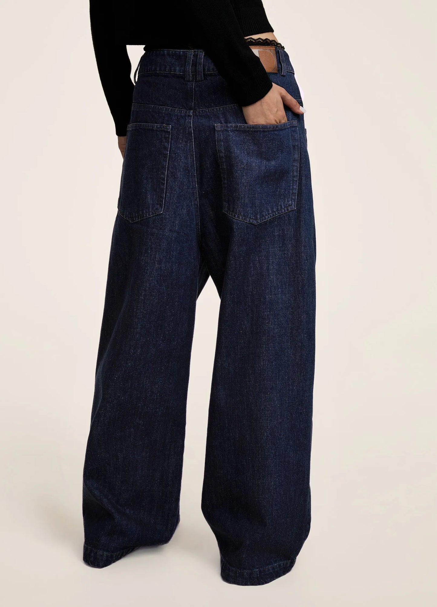 Contrast Pocket Denims