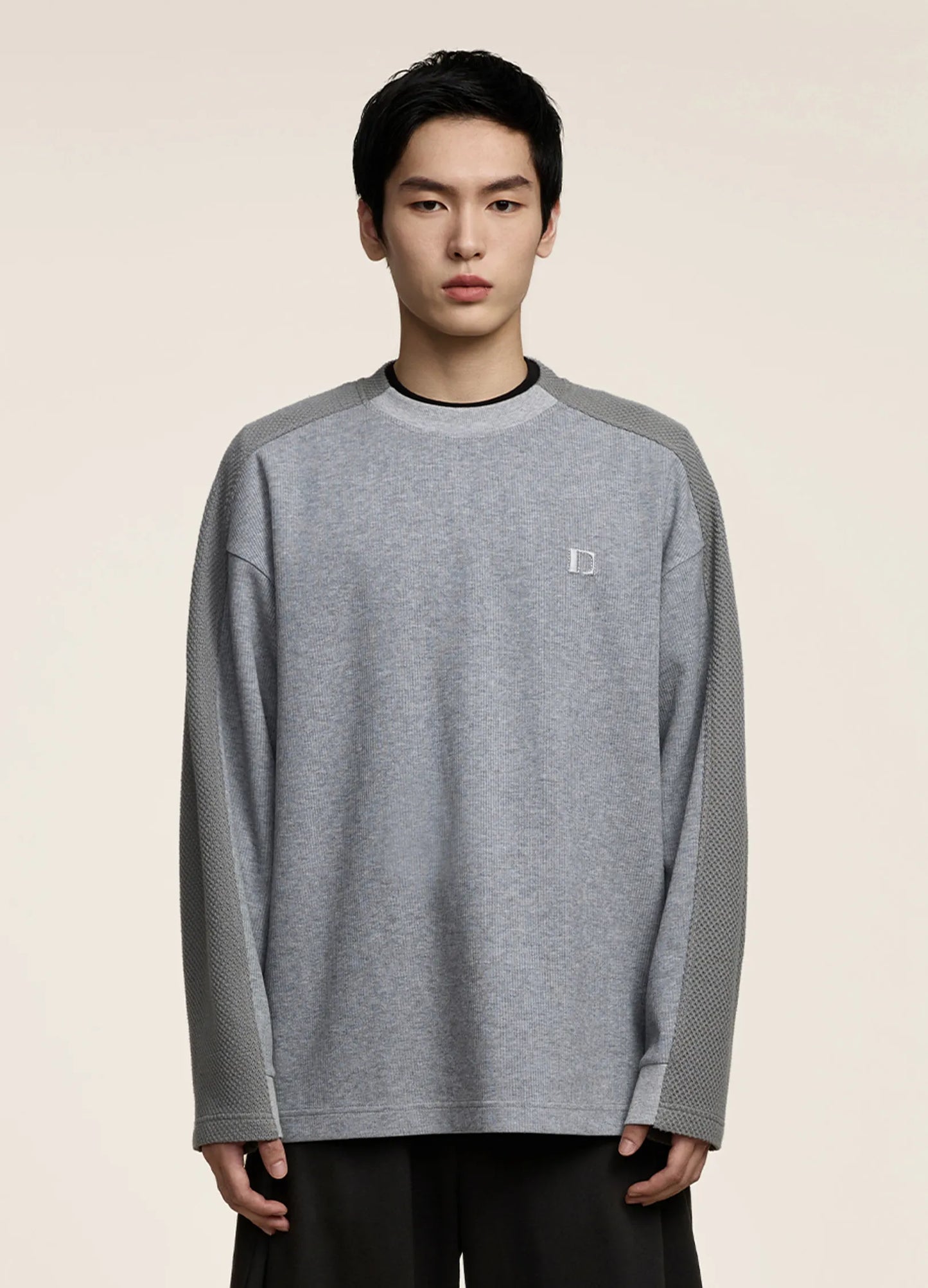 Contrast Sweater