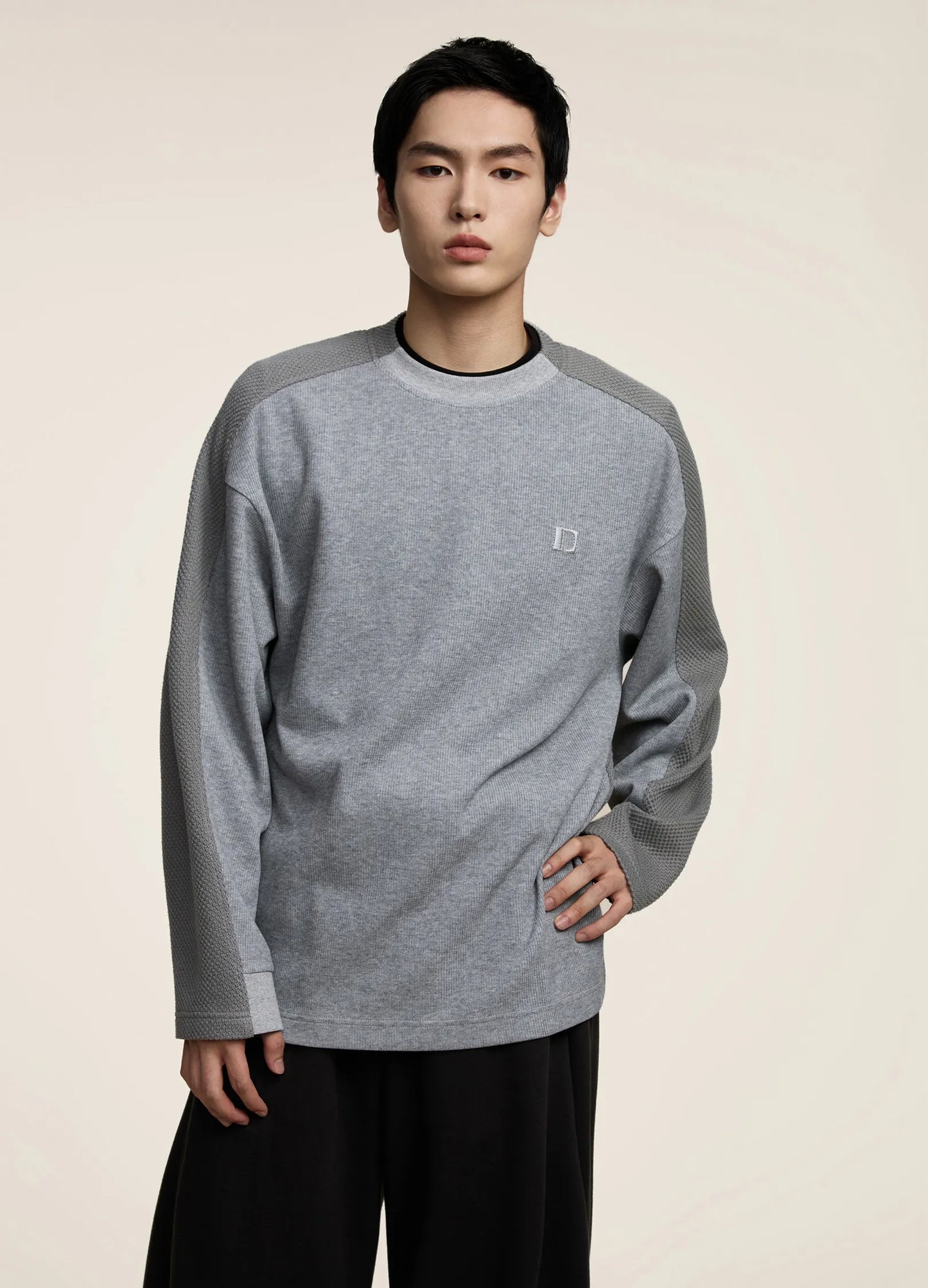 Contrast Sweater