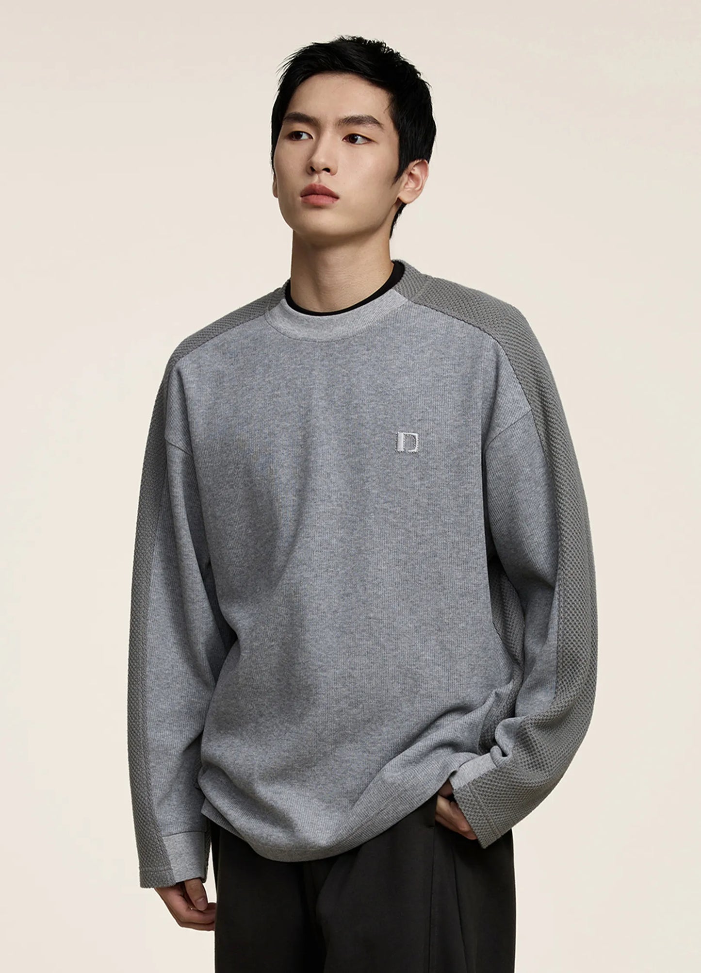 Contrast Sweater