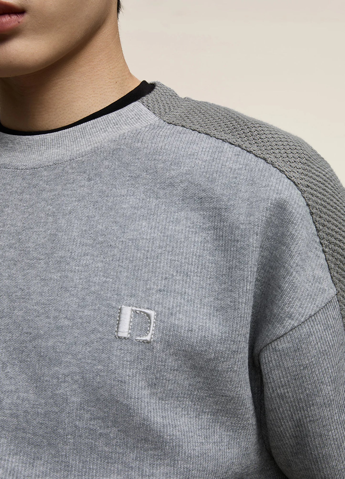 Contrast Sweater