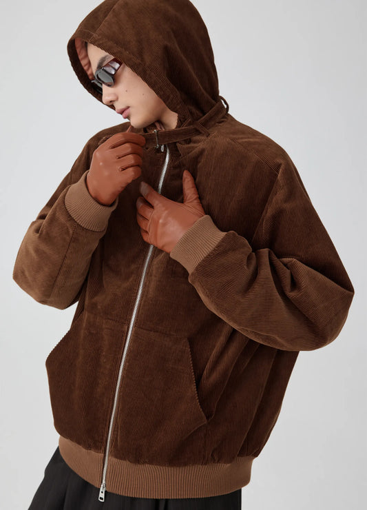 Corduroy Padded Jacket