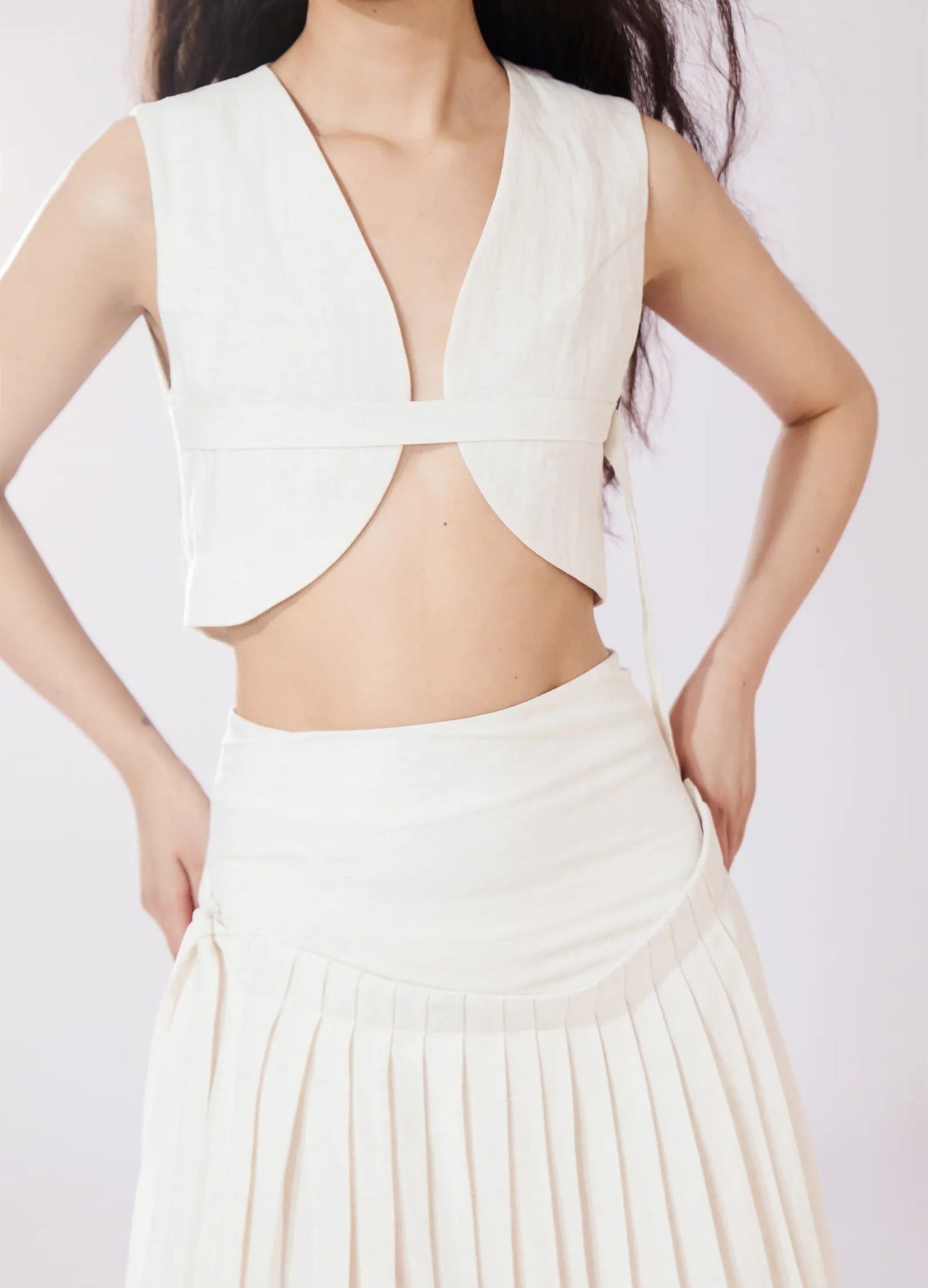 Corset Irregular Set Dress