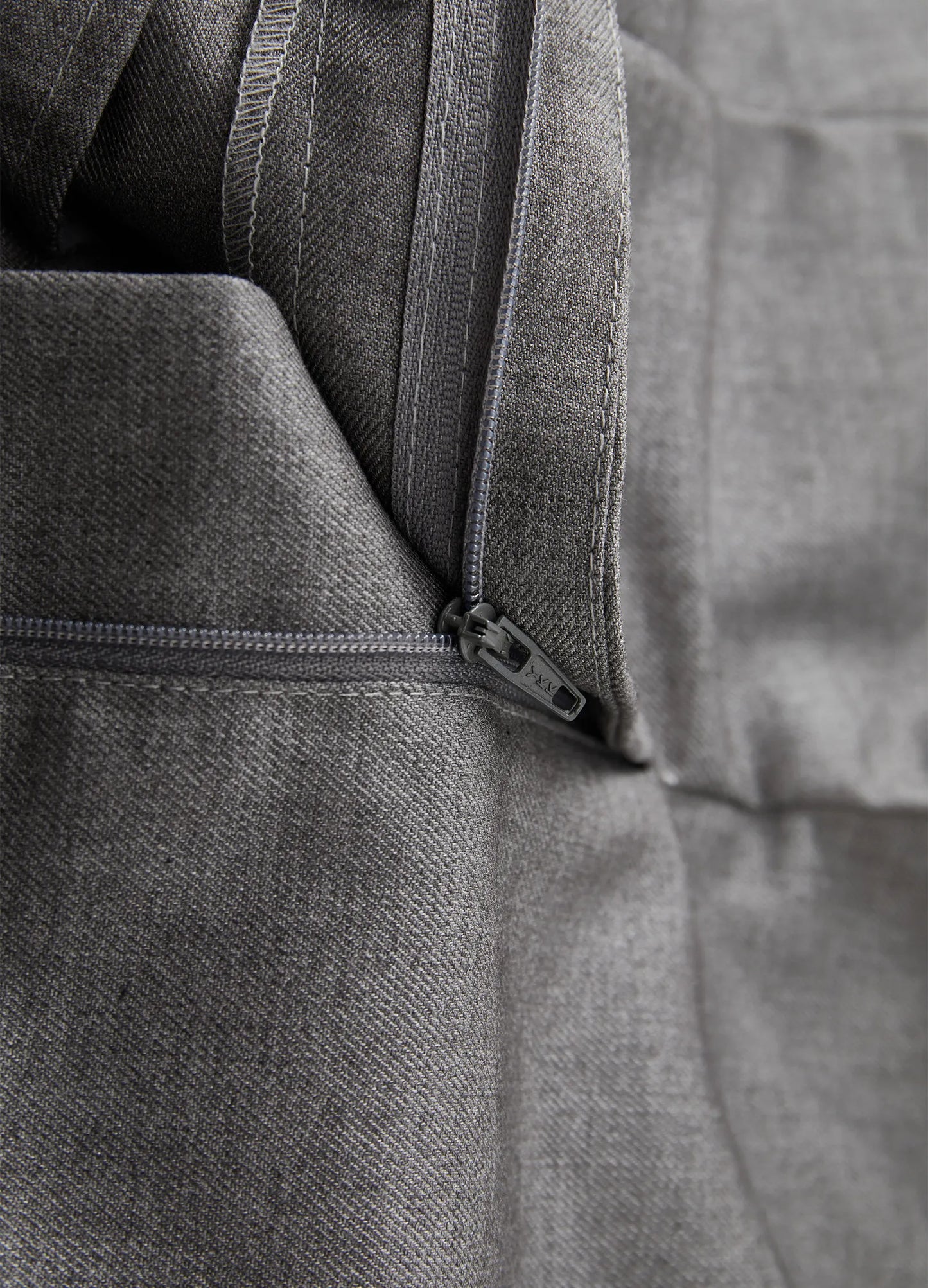 Cropped Suit Trousers