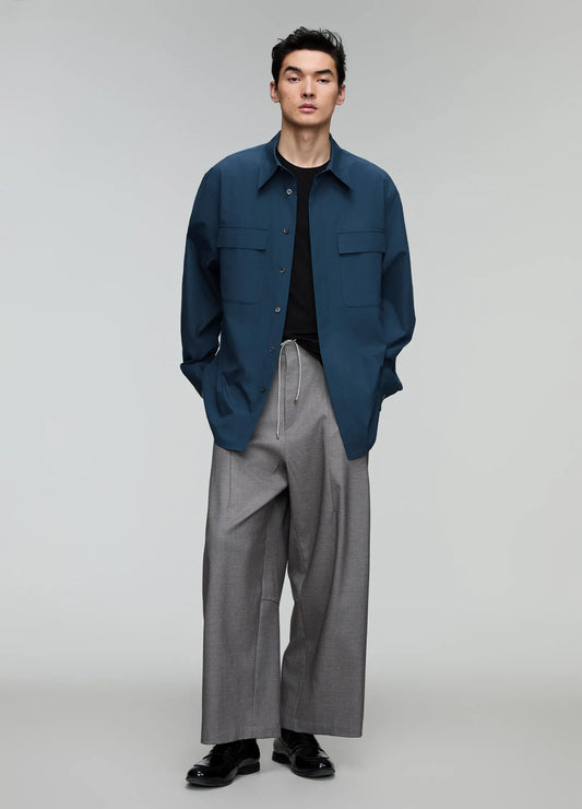 Cropped Suit Trousers
