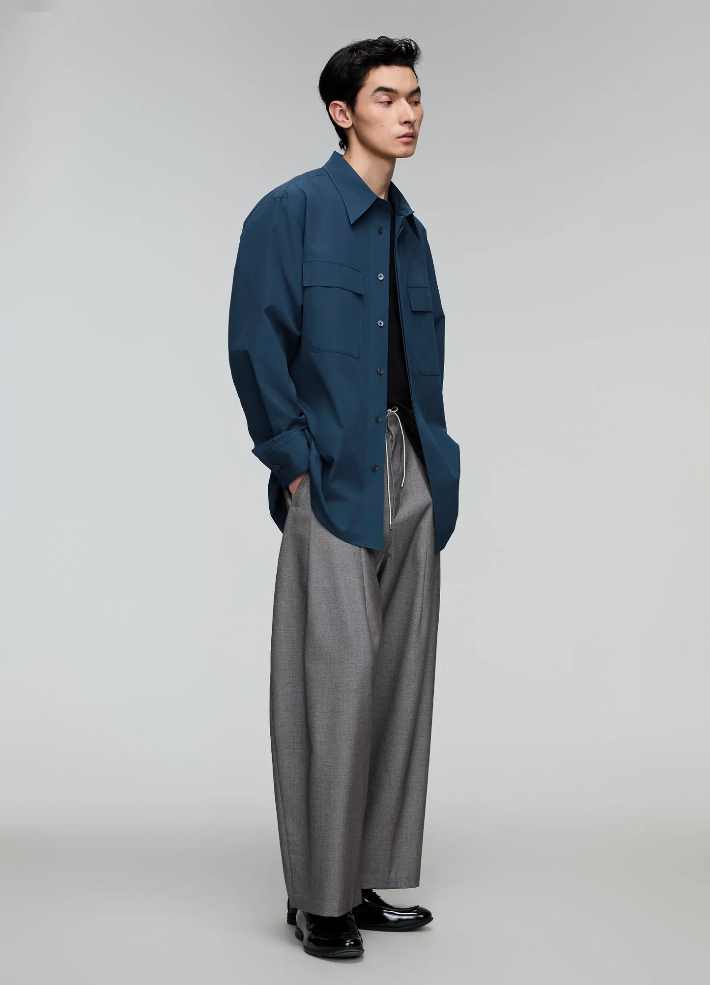 Cropped Suit Trousers