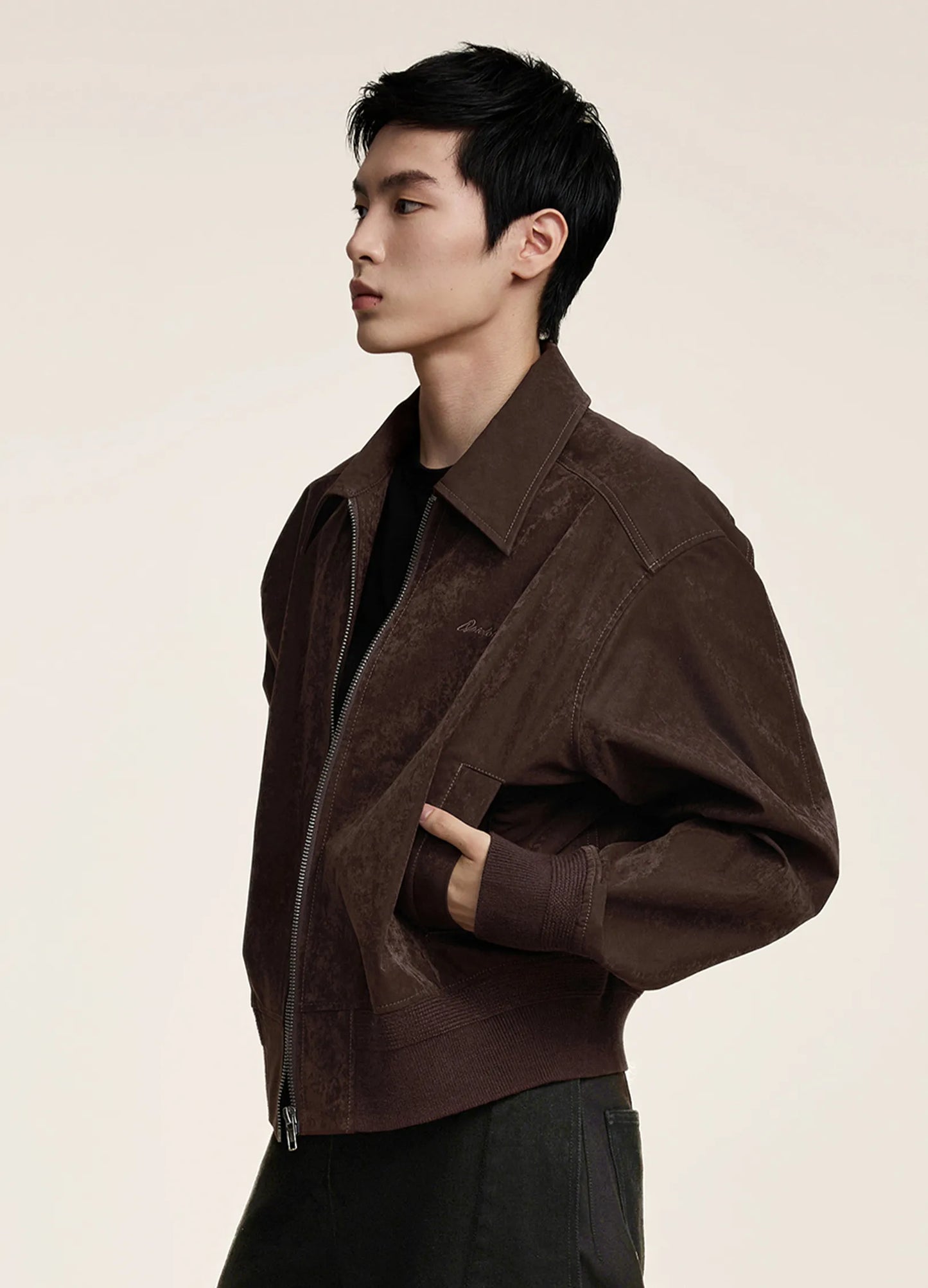 Cropped Work Jacket