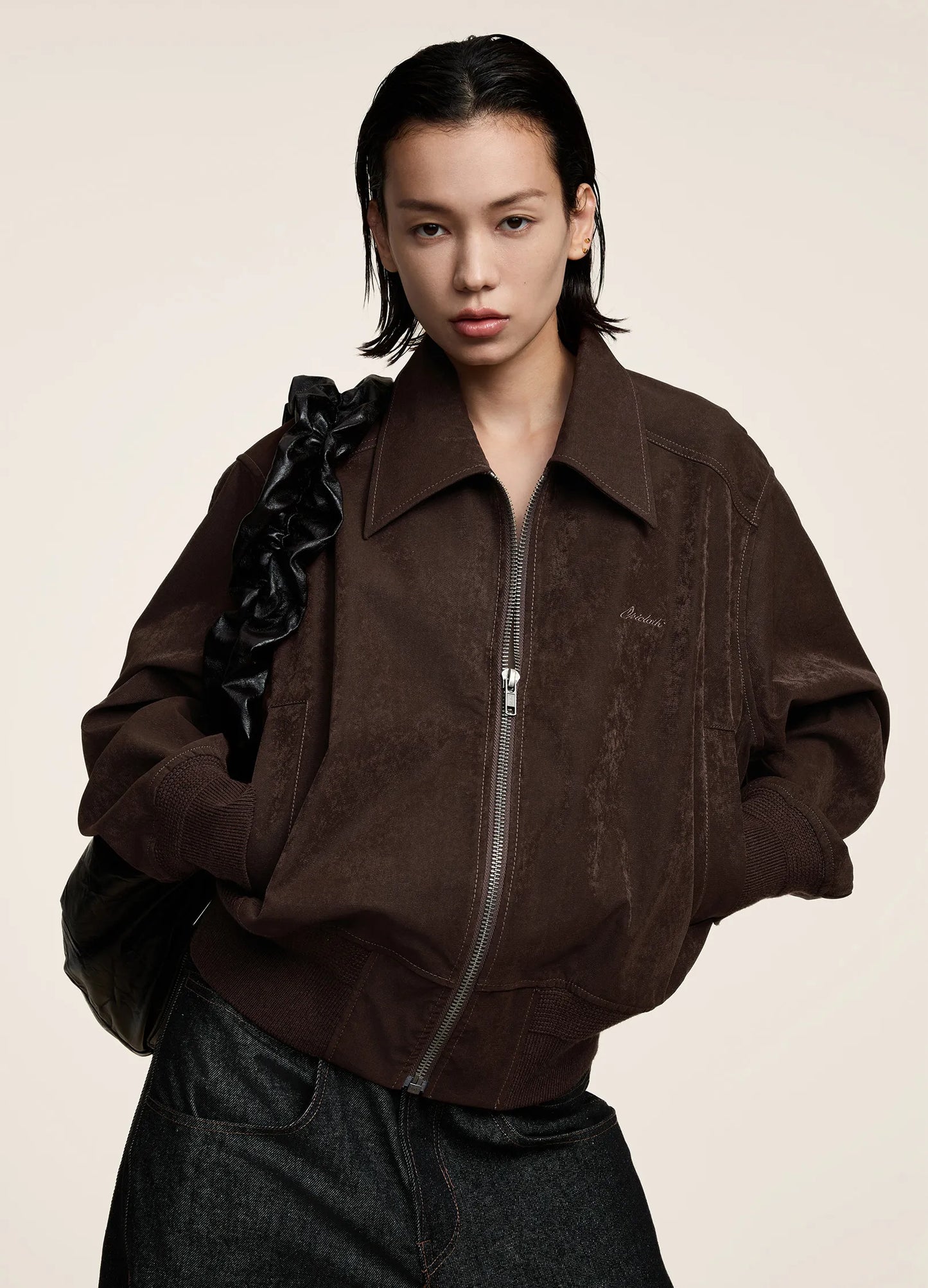 Cropped Work Jacket