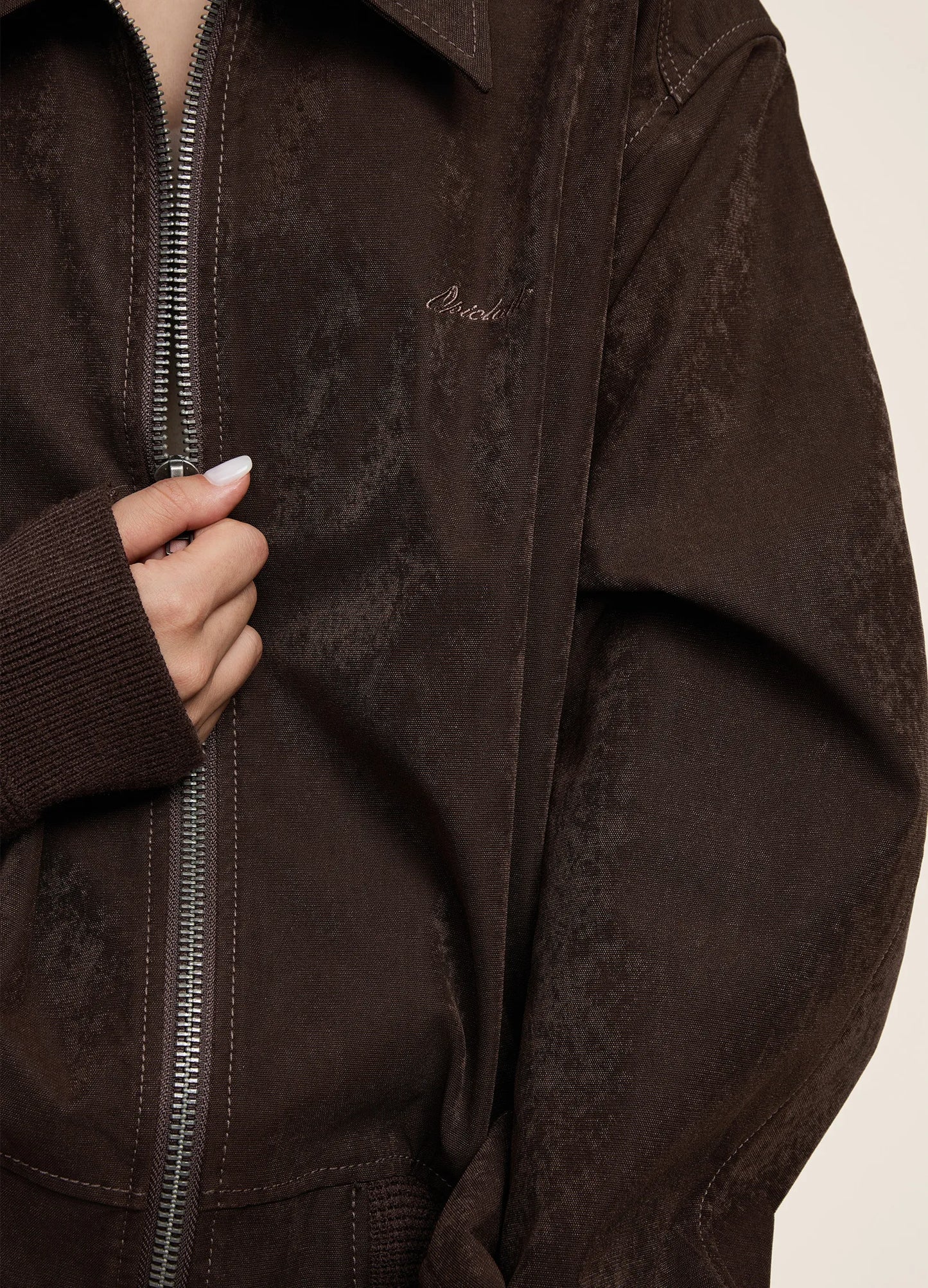 Cropped Work Jacket