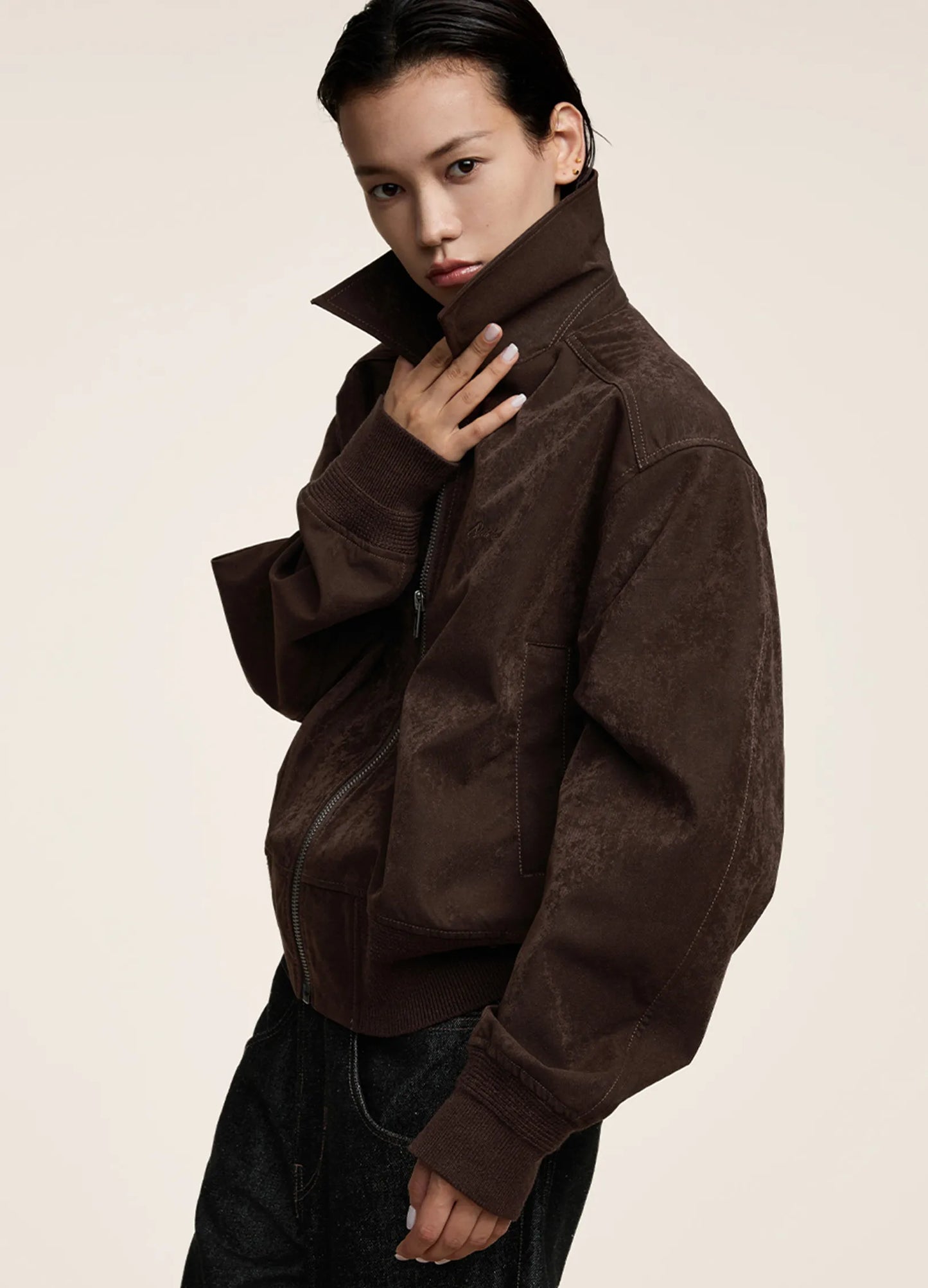 Cropped Work Jacket