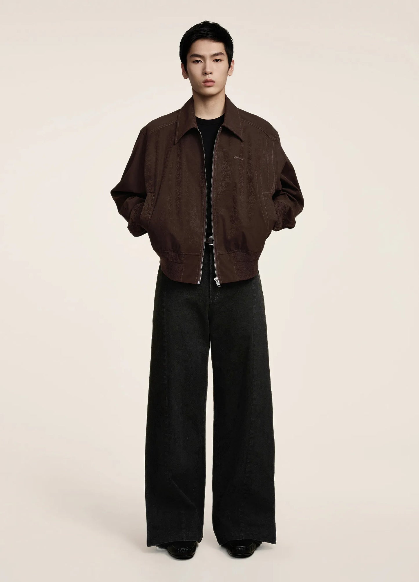 Cropped Work Jacket