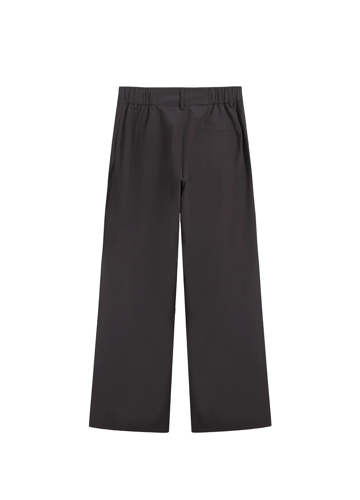 Cross Zip Wide Trousers