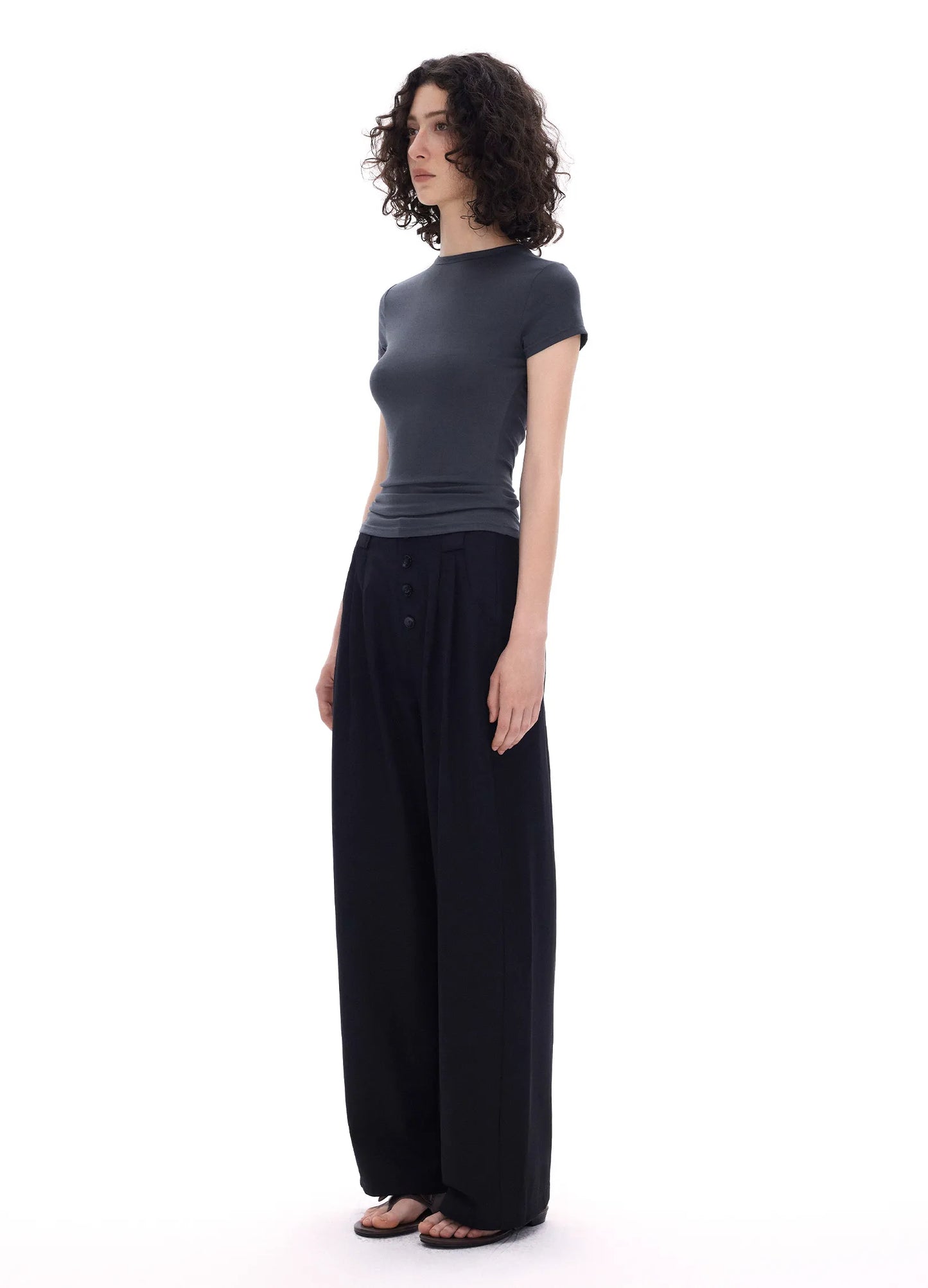 Cutout Fitted Top
