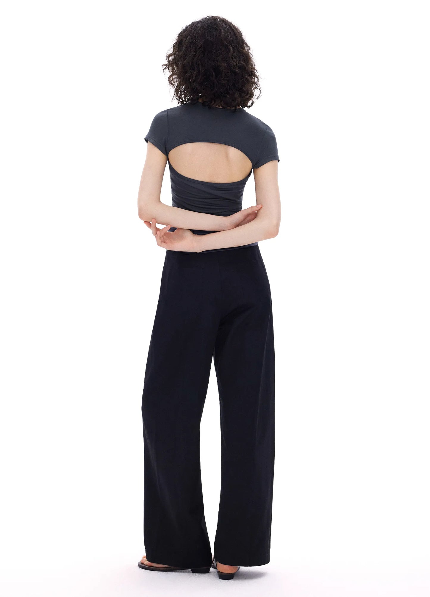 Cutout Fitted Top