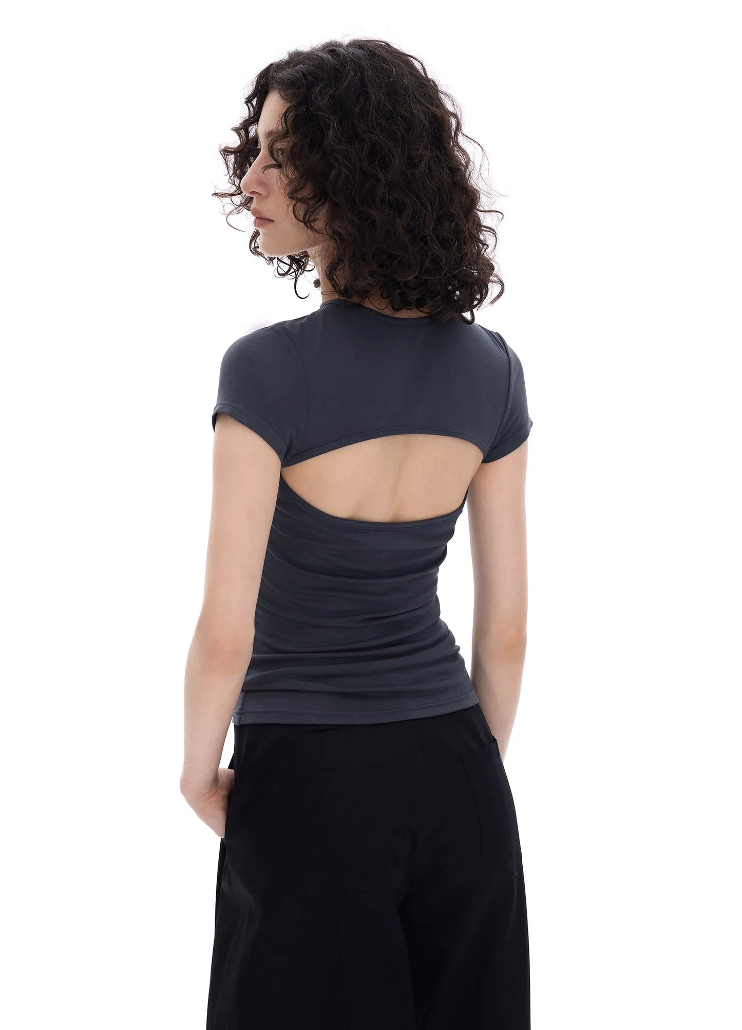 Cutout Fitted Top