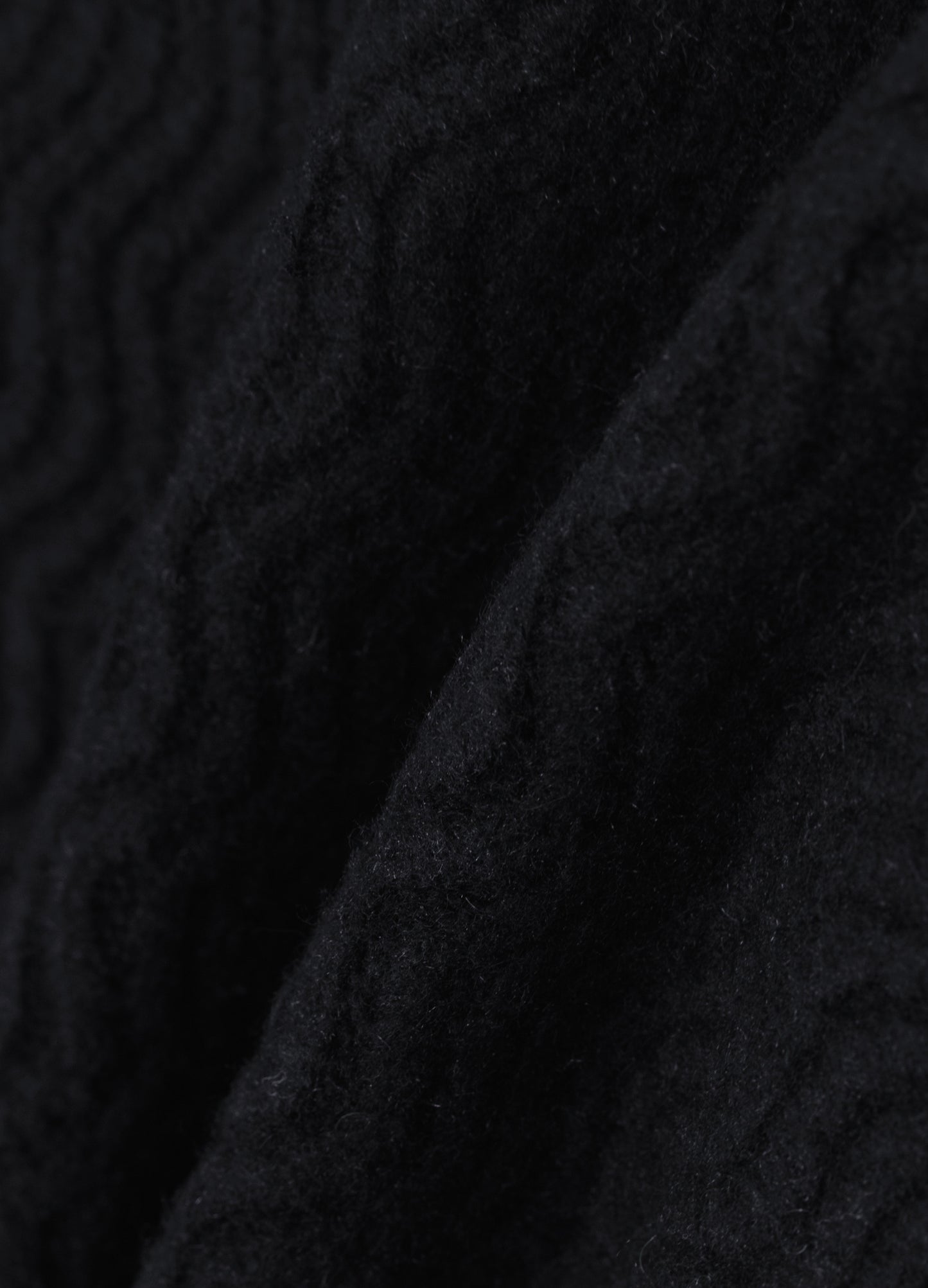 Distressed Wool V Sweater
