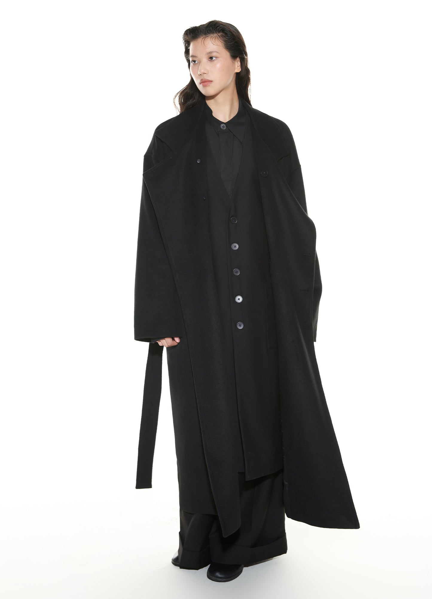 Double Collar Overcoat