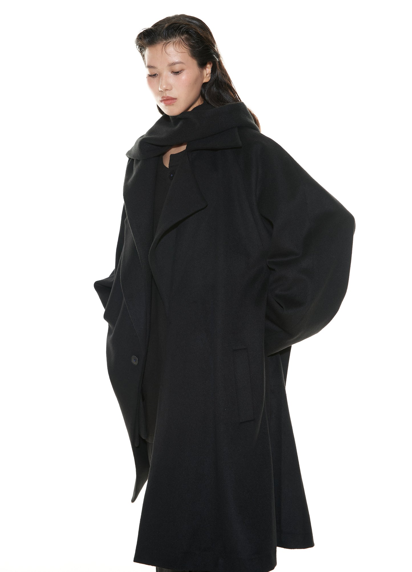 Double Collar Overcoat