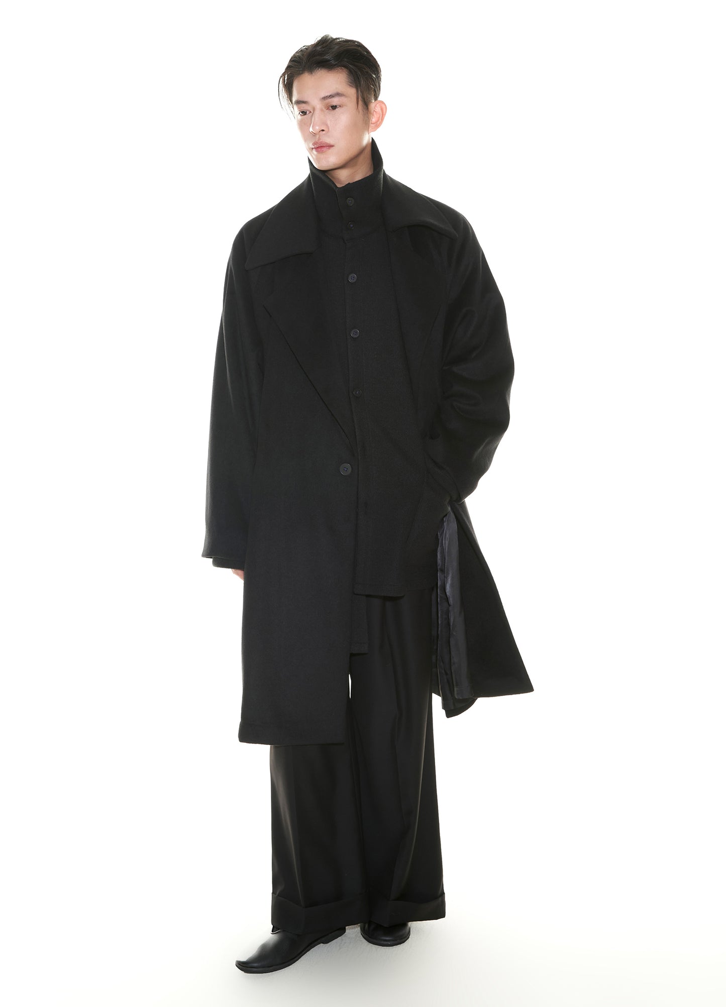 Double Collar Overcoat