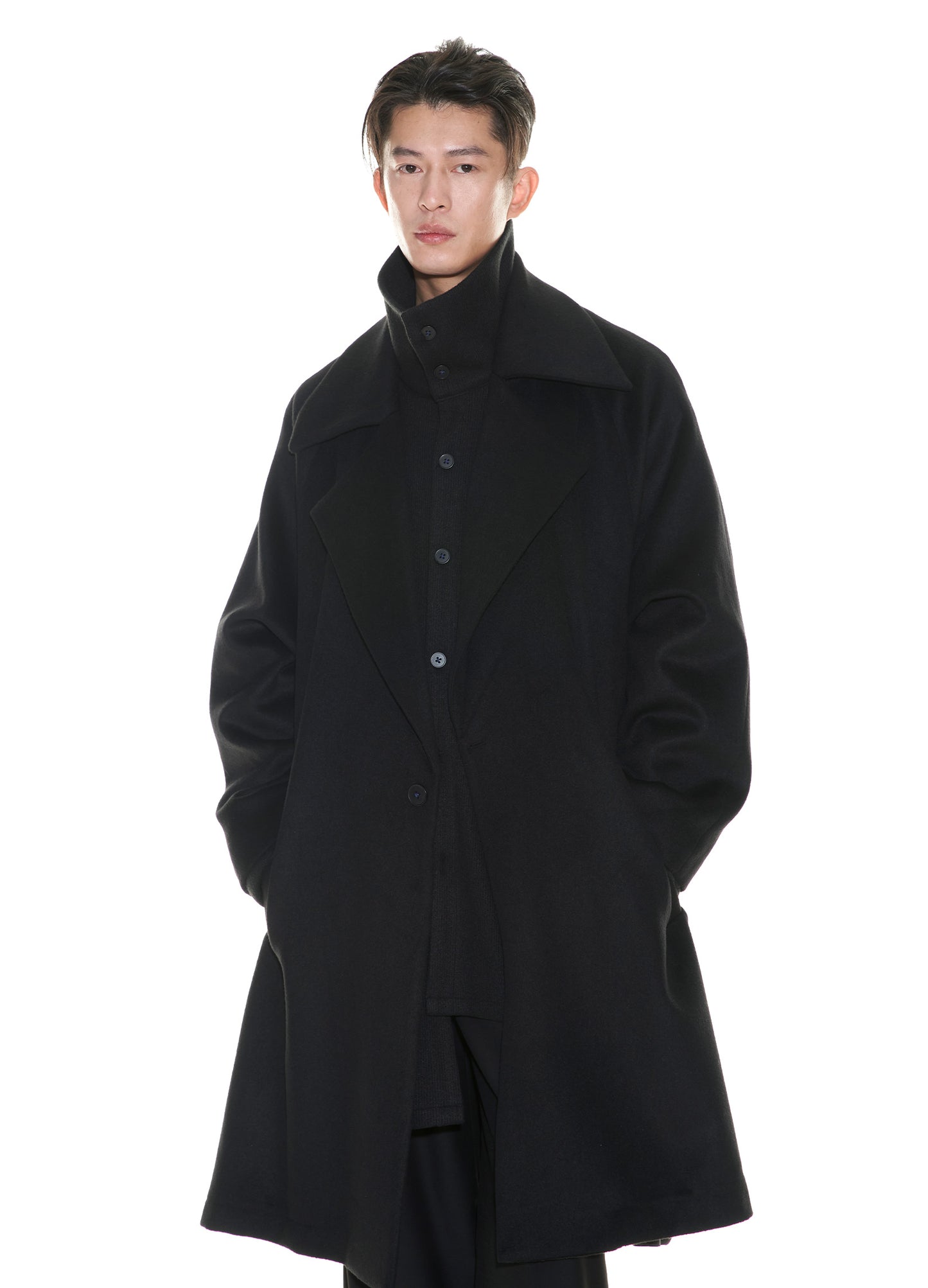 Double Collar Overcoat