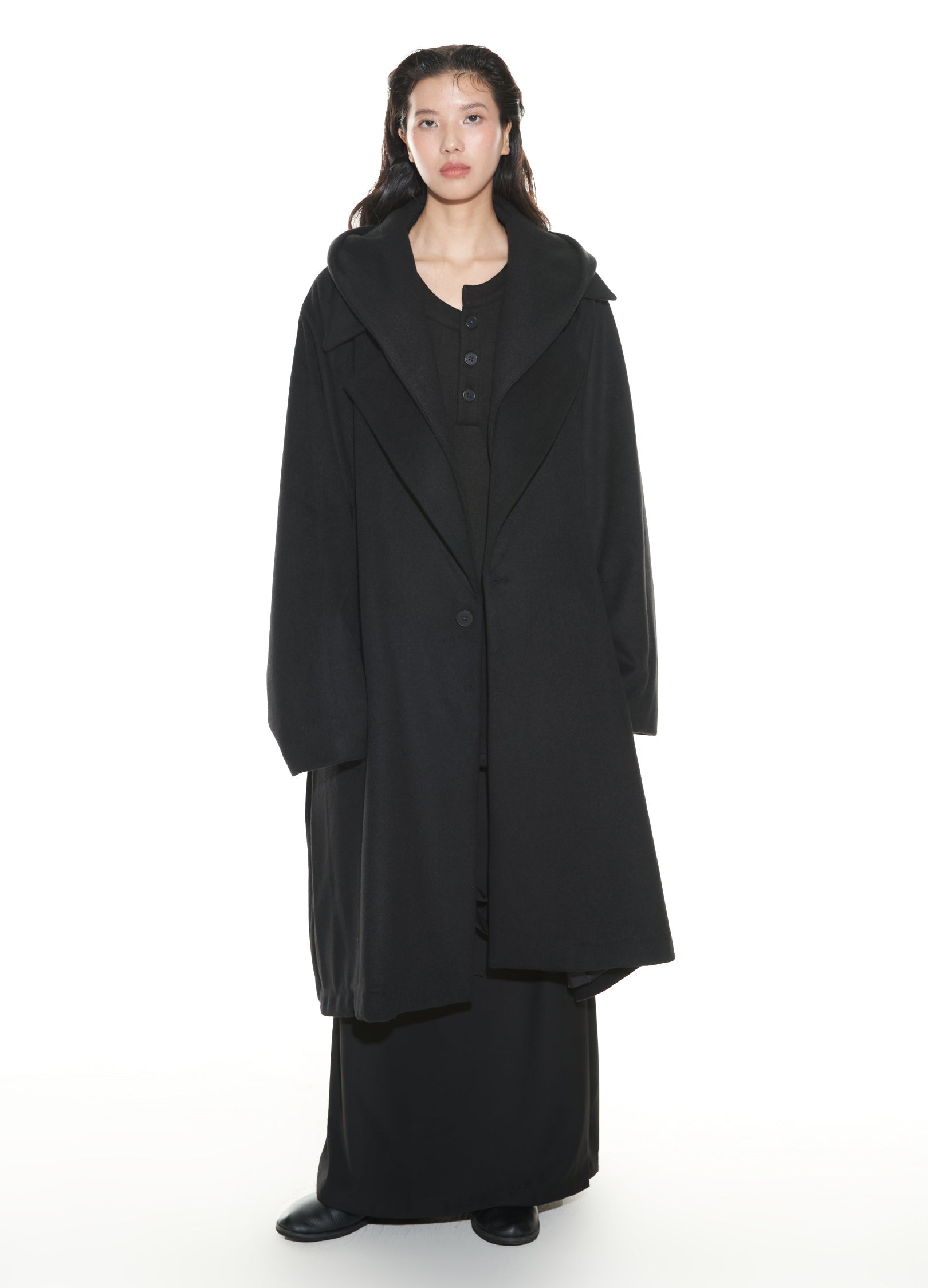 Double Collar Overcoat