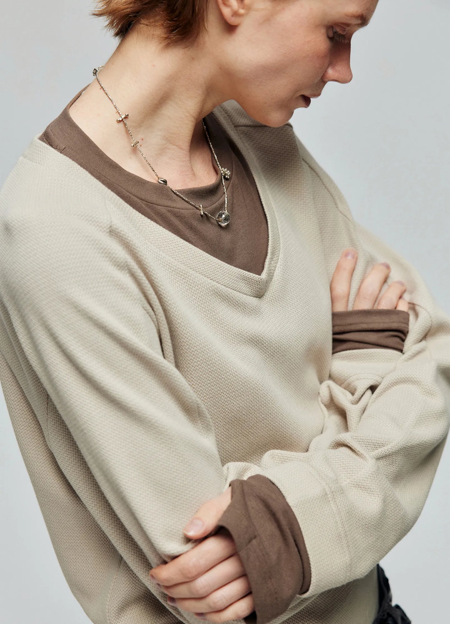 Double Cut Long Sleeve