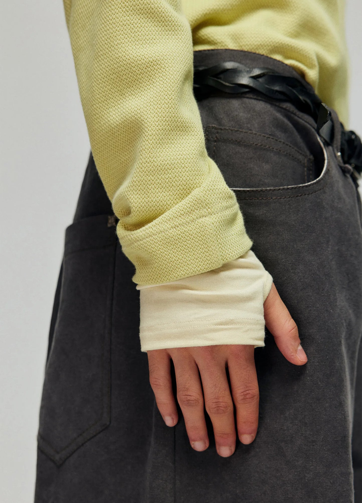 Double Cut Long Sleeve