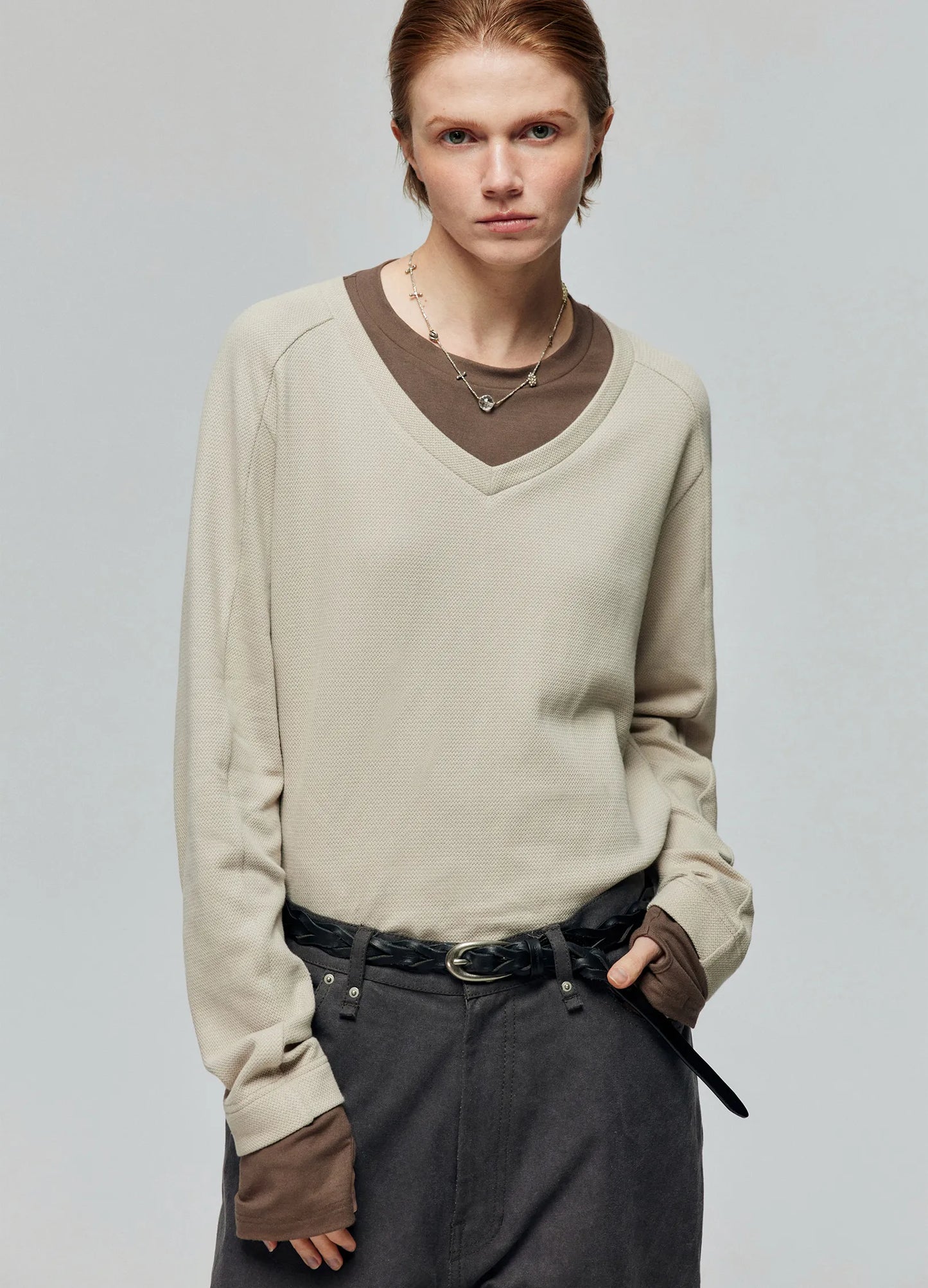 Double Cut Long Sleeve