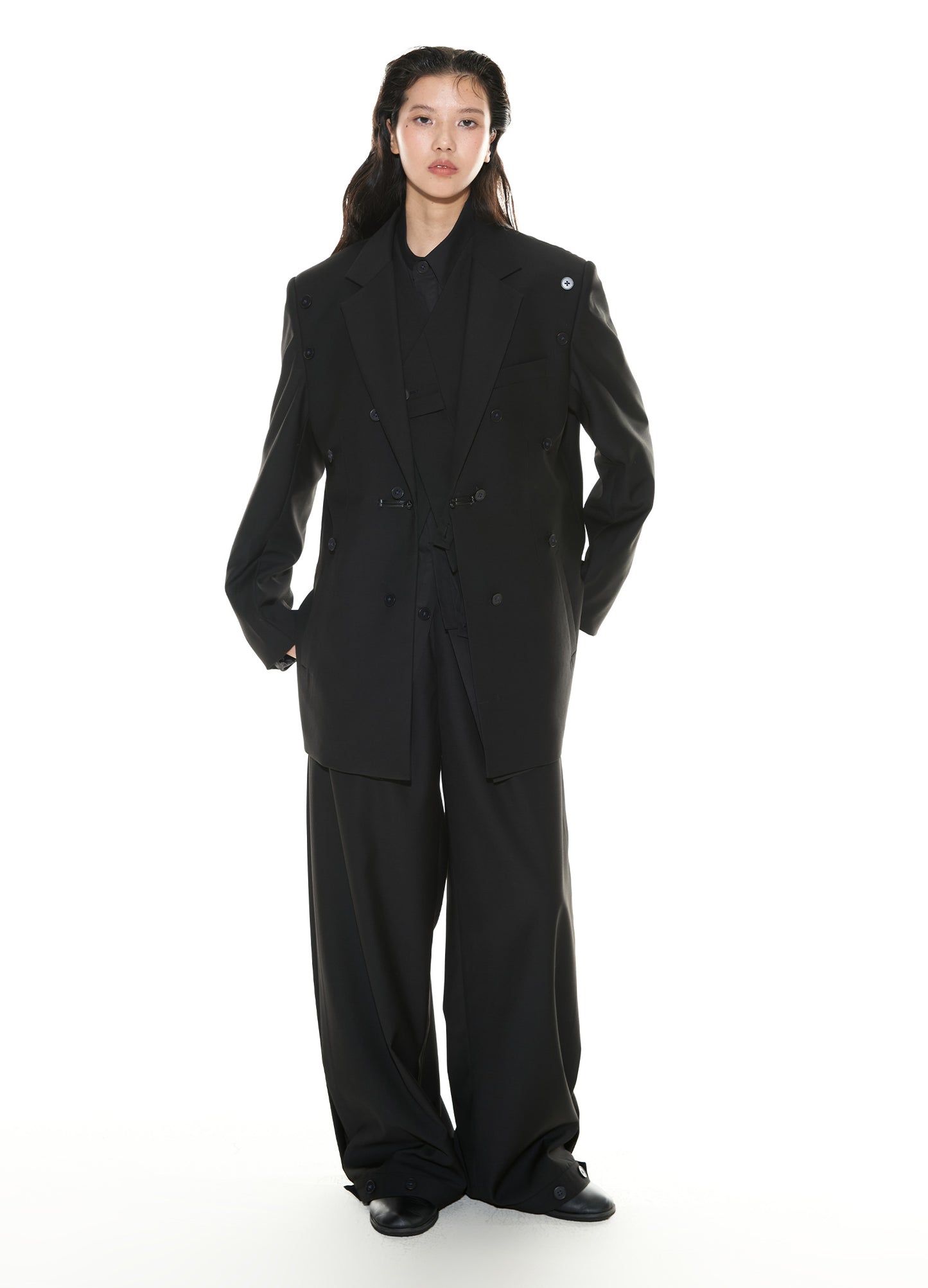 Double Panel Blazer