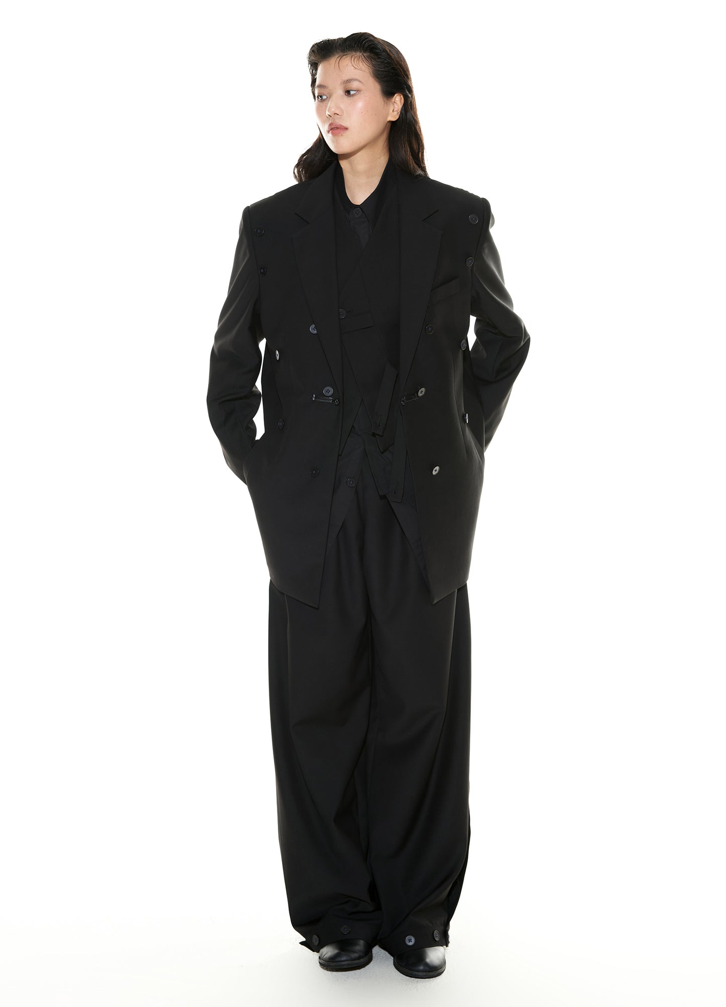 Double Panel Blazer