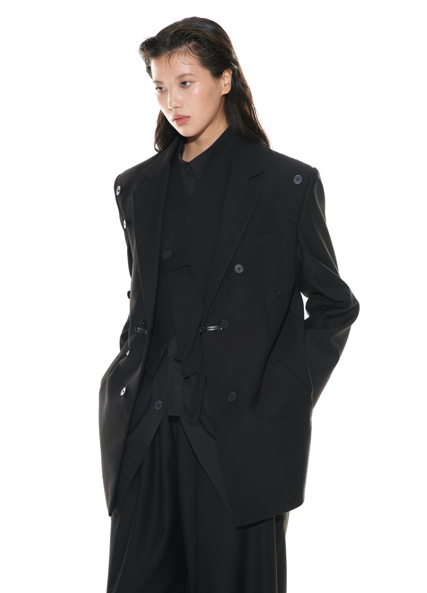 Double Panel Blazer