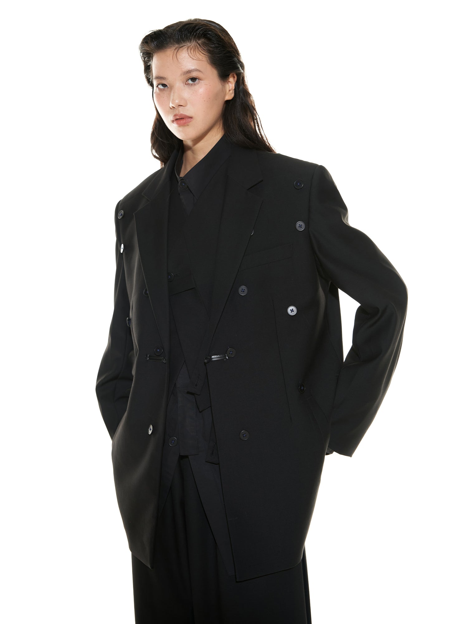 Double Panel Blazer