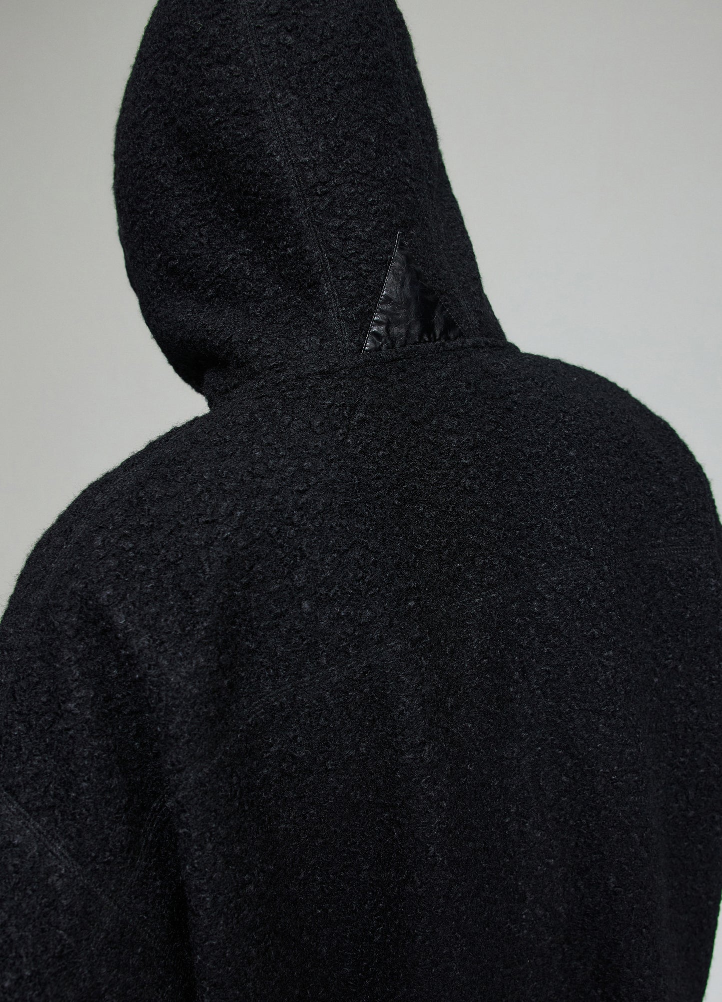 Double Zip Fleece Hooded Jacket