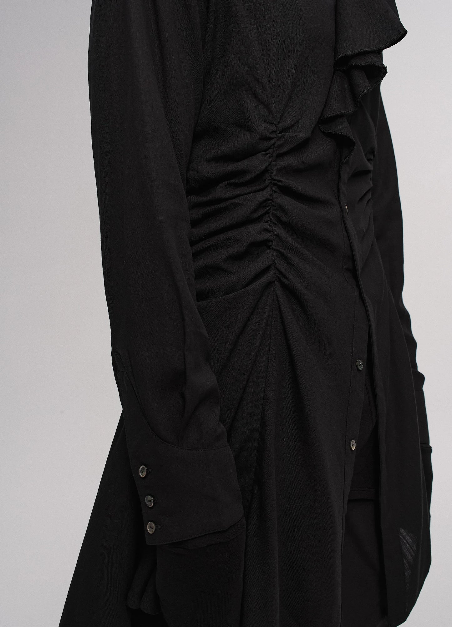 Dark Extended Shirt Men